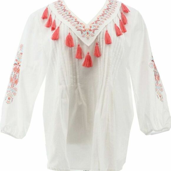 Jamie Gries Tassel top-2X - Picture 7 of 10